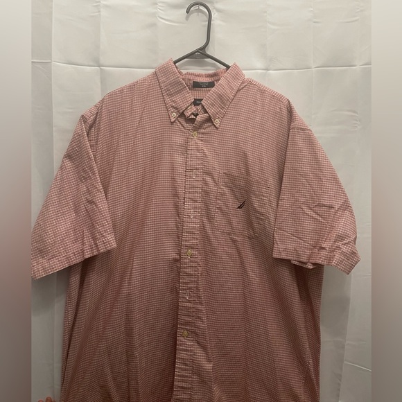 Mens Nautica Short Sleeve Button Up - Picture 1 of 3